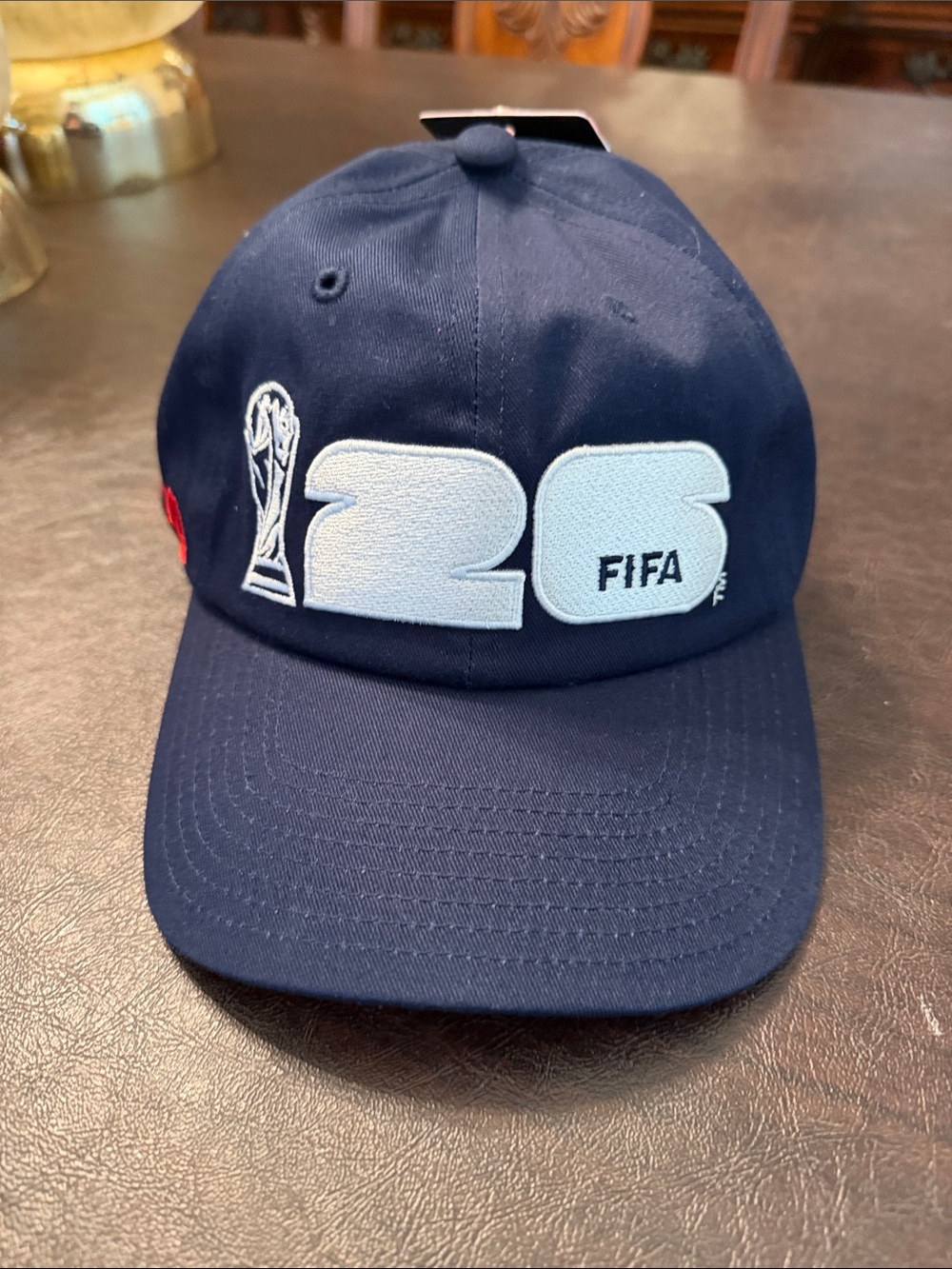 FIFA 26 Navy Embroidered Baseball Cap